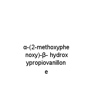 α-(2-methoxyphenoxy)-β- hydroxypropiovanillone